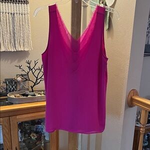 Women's Pink Sleeveless Top